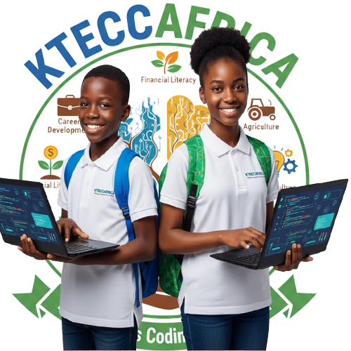 Kids learning coding in a classroom